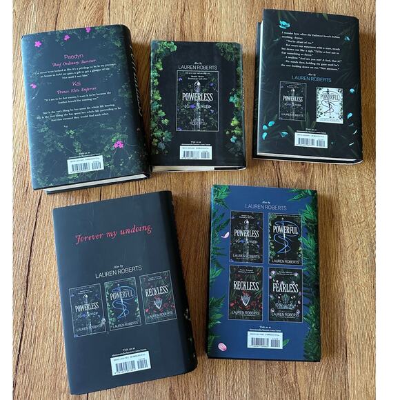 Barnes & Noble Special Edition The Powerless Series By Lauren Roberts - Picture 6 of 7